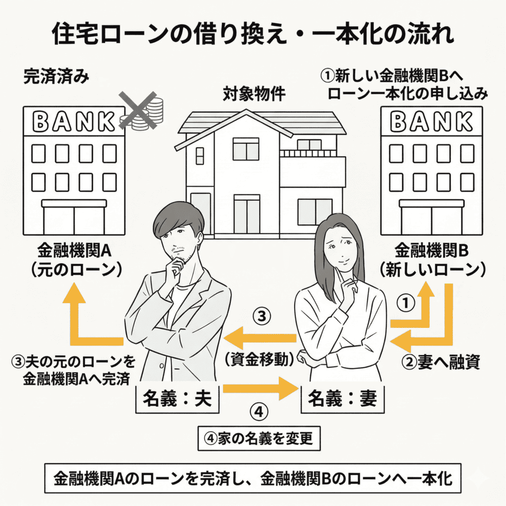 借り換えて1本化