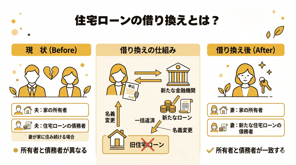住宅ローンの借り換えとは？